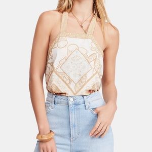 Free People Tops - Free people cool cabana cotton tank top Free People Tops - Free people cool cabana cotton tank top